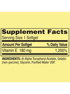 SPRING VALLEY VITAMIN E